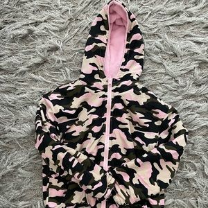 Pink army jacket
